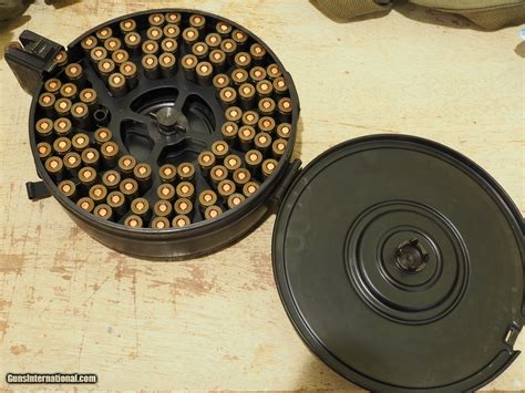 drum clip gungeon|ak 47 100 round drum.